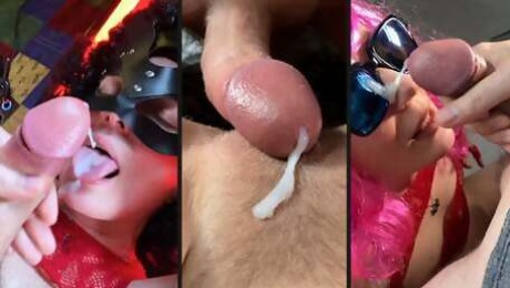 Loads of CUM! Best AMATEUR Cumshot Compilation!